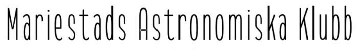 Mariestads Astronomiska Klubb