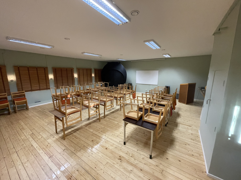 MAK:s konferensrum i klubblokalen