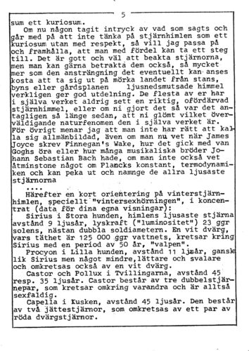 Asterisken* 1982, Nr 3 mars, årgång 4. Sida 5.